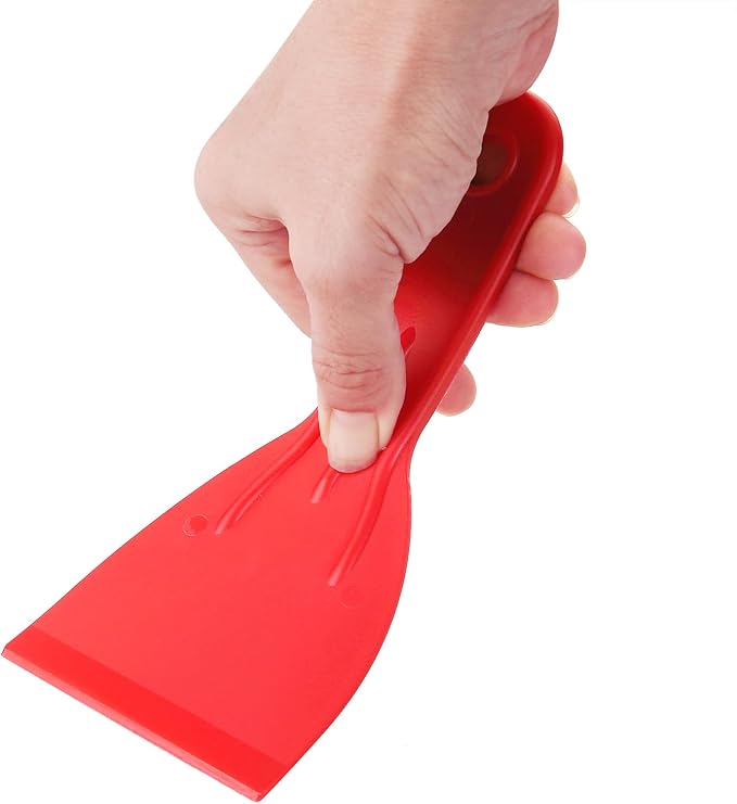 3 Pcs Putty Knife,Flexible Plastic Paint Scraper Tool for Spackling,Spreader, Spackle, Putty Knife Scraper, Tamale Spreader Tool 3-Pack: 1-1/2", 3", 6", 3 Pcs Putty Knife
