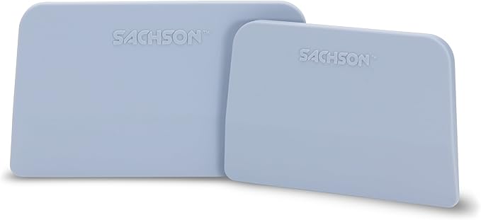 Flexible Spreaders - Made of 100% Silicone - Reusable Automotive Spreader for applying Body Filler, Resin, Putty, Spackle, Caulk, Glue, or Glaze (2 Piece)