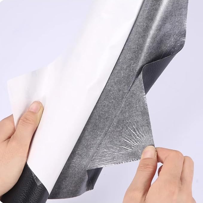 20x14 Inches Leather Repair Patch Self Adhesive, Leather Patch Tape for Furniture, Adhesive Leather Tape for Car Seat Repair, Leather Couch Repair Patch Kit