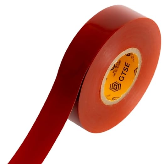 GTSE Brown Electrical Tape, 240 Rolls Bulk Box – Waterproof, Industrial Grade Vinyl, 3/4 in x 66ft– Strong Self-Adhesive PVC Electric Tape for Wire Insulation, 7 Mil, 600V – UL/CSA Listed