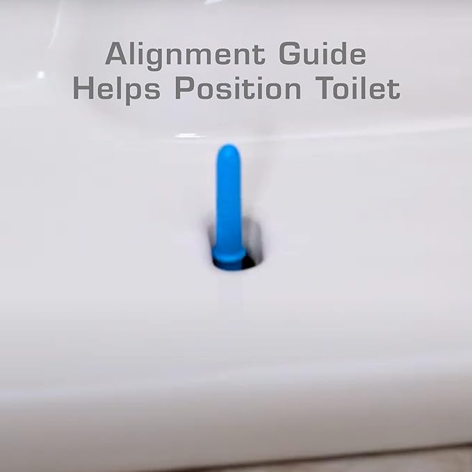 NEXT BY Danco Zero Cut Bolts | Brass Toilet Mounting Bolts | Toilet Repair | White Bolt Caps | Toilet Bolts Screws (10770), "adjustment is 1"" to 3"""