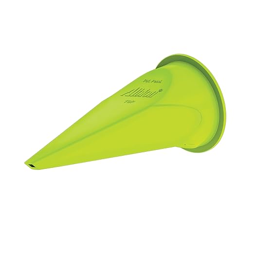 Albion Engineering 1135-3(25 Pack) Square Bead Nozzle for Albion Professional Line Caulking Guns, Yellow, Pack of 25