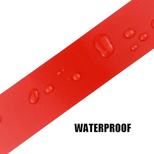 Multi-Purpose Duct Tape 2 Inch x 33 Yards, Heavy Duty, Waterproof, Great for Repairs, Packaging, Arts Crafts and DIY Projects (Red)