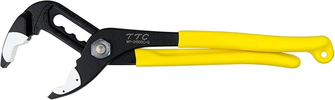 TSUNODA, WP-200SC-S, Soft Resin Jaw Water Pump Pliers, 8-inch