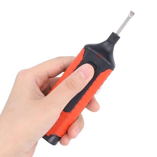 Tile Repair Electric Heating Pen, Tile Porcelain Repair Kit with Electric Heating Pen and Wax, 8 Colors Crack Gaps Repairing Tools Wall Nail Hole Repairing Kit for Stone Porcelain