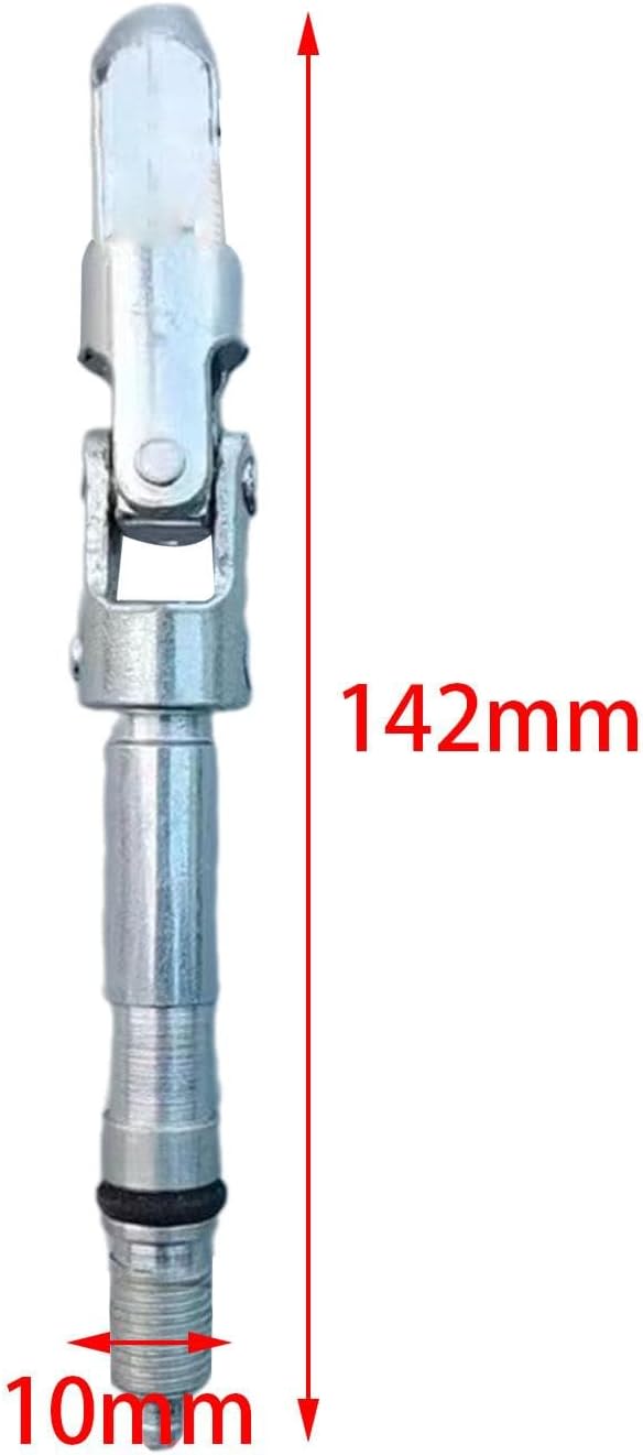 Horizontal Jack Universal Joint Jacks Tool Oil Seal Floor Jack Rebuild Kits Metal Dustproof Tool Accessories U-Joint for Jack, 142mm
