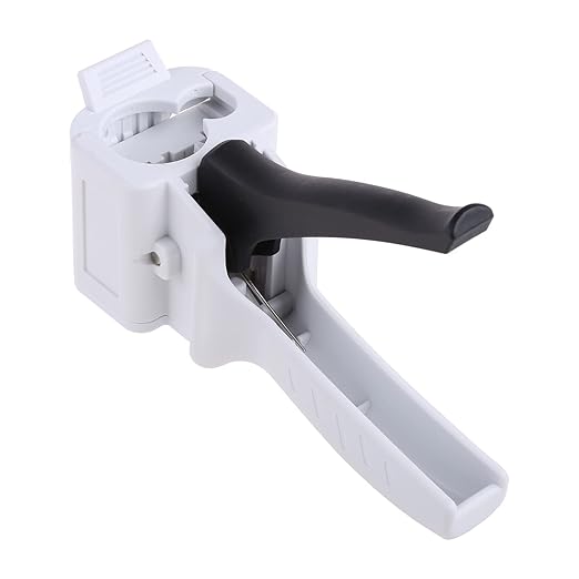 50ml 10:1 Manual Two Component AB Epoxy Sealant Applicator Structure Adhesive Squeeze Mixed Caulking Dispenser Tool Squeeze Caulking Dispenser