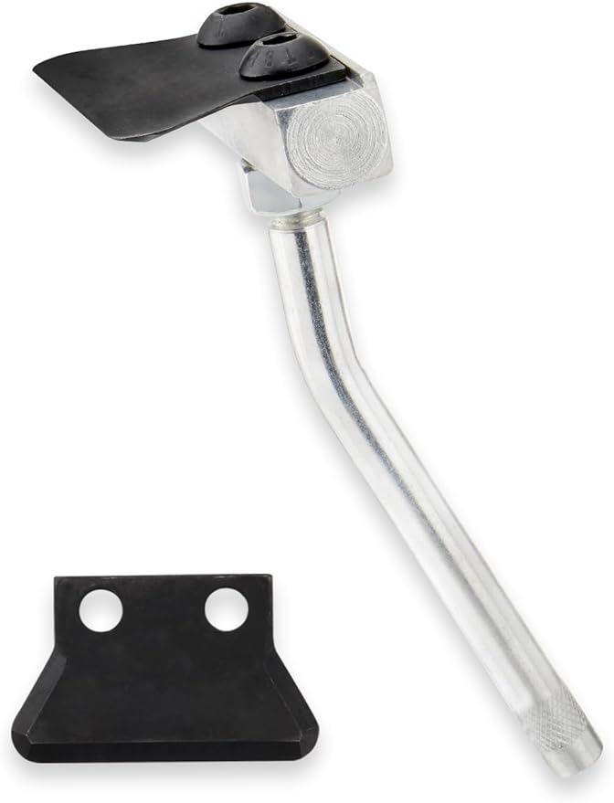 Oil Pan Separator Tool with Replacement Blade, Angled Handle Car Engine Gasket Remover, Auto Transmissions RTV Sealant Scraper, Universal Vehicles Maintenance and Repair Tool