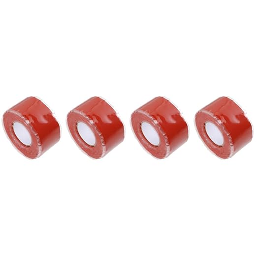 ABOOFAN 4pcs Sealing Tape Flexible Seal Tape for Plumbing Repairs Self-Adhesive Pipe Leak Fixer for Indoor and Outdoor Use