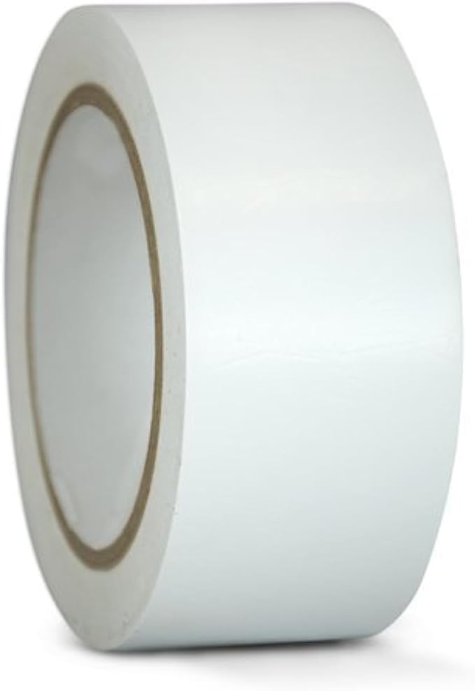 GGR Supplies T.R.U. CVT-536 White Vinyl Pinstriping Dance Floor Tape: 2 in. Wide x 36 yds. Several Colors