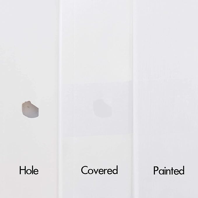 Vinyl Siding Repair Kit, Cover Any Cracks, Holes, or Blemishes on Vinyl Siding (6 Patches)