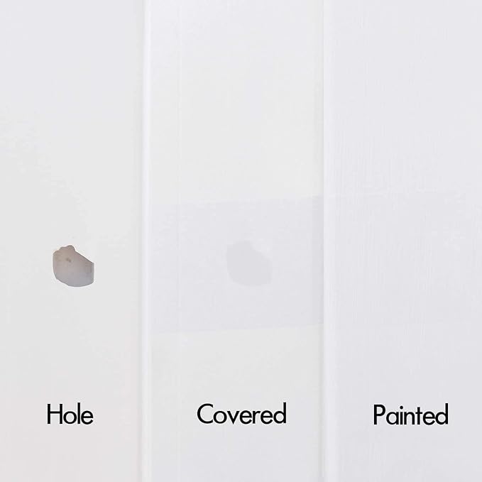 Vinyl Siding Repair Kit, Cover Any Cracks, Holes, or Blemishes on Vinyl Siding (12 Patches)