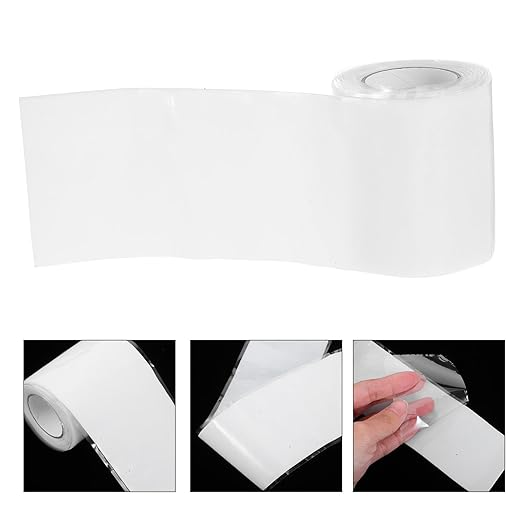 UPKOCH Silicone Rubber Waterproof Pipe Repair Tape 5cm Width 1m Roll, Anti-Leak Adhesive Hose Seal Tape for Plumbing and Water Pipe Leak Sealing
