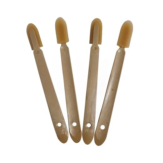 JMIBASIC Grout Caulk Finishing Tool - Multi Size 4 Pieces Set - Smooth Grout Sealant Silicone Caulking Tool - Rubber Spatula Spreader - Grout Sealer Applicator - Ergonomic Handle Grip_ABS (1.1 Inch)