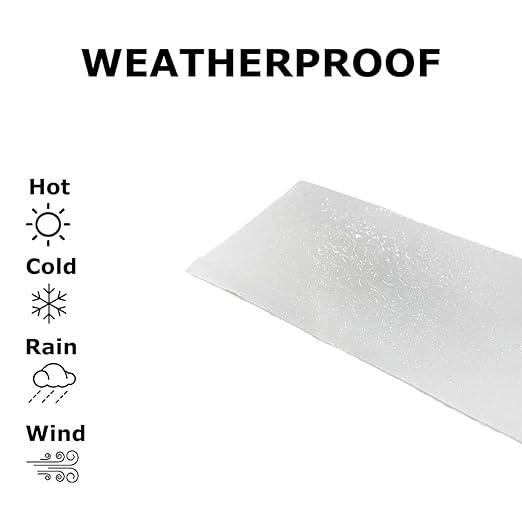 RV Roof Tape, 2" x 50' White, UV-Resistant - Eternabond Equivalent