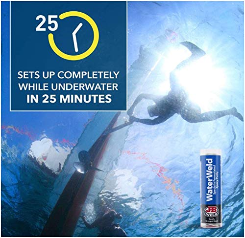 J-B Weld 8277EC WaterWeld Epoxy Putty Stick - 2 oz.