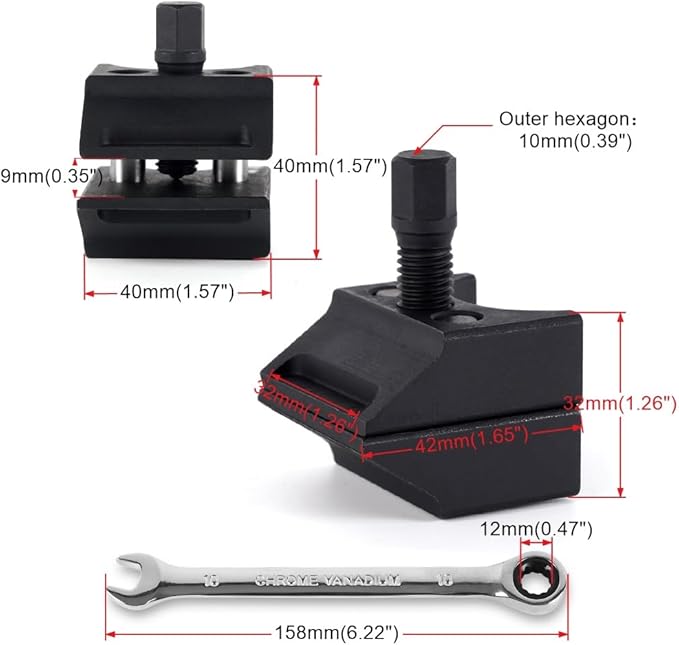 BARTOO Suspension Strut Spreader Tool, Car Suspension Split Hub Steering Knuckle Spreader with Socket Tool Compatible with Volkswagen Audi BMW Ford etc,2 PCS