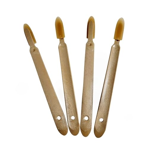 JMIBASIC Grout Caulk Finishing Tool - Multi Size 4 Pieces Set - Smooth Grout Sealant Silicone Caulking Tool - Rubber Spatula Spreader - Grout Sealer Applicator - Ergonomic Handle Grip_ABS (0.78 Inch)
