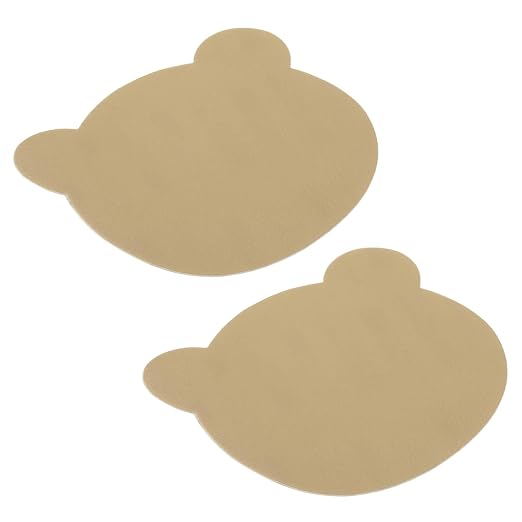 PATIKIL Leather Repair Patch, 2 Pcs 4 x 3.5 Inch Self-Adhesive Vinyl Patch Furniture Tape Repair Kit for Sofas Couches Stools Chairs Cabinets Bags, Khaki
