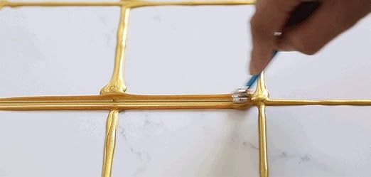 Concrete Countertop Caulking Tool, Metal Ball Tile Caulk Finishing Tool Used to Press The Tile Grout Coating for Bathroom Kitchen and The Rest of The Household