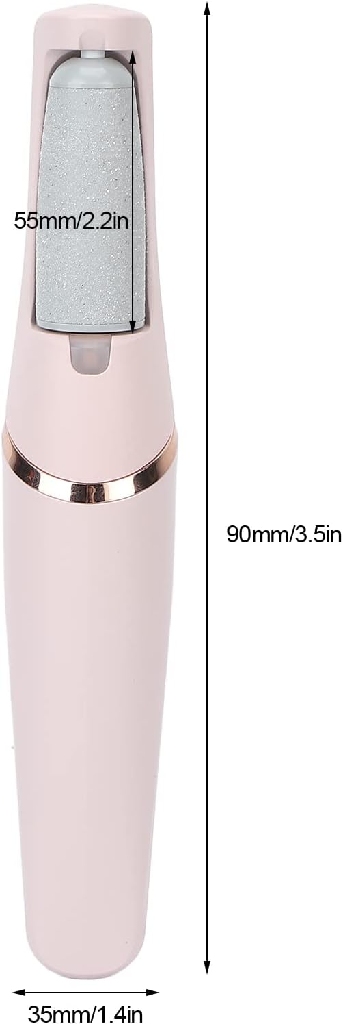 Pongnas Portable Electric Feet Callus Remover Rechargeable, Professional Foot File Scrubber Pedicure Tools with 2 Gears, Pedicure Tools kit Feet Care for Dead Skin Cracked Heels