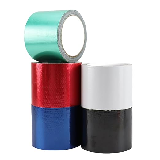 Waterproof Tape Heavy Duty, Tear Resistant Adhesive Tape for Outdoor Repair, Strong Duct Tape for Canvas, Tarp, Tent, Boat Cover, Awning, Vinyl, Plastic - All Weather UV Resistant Patch Kit, Green