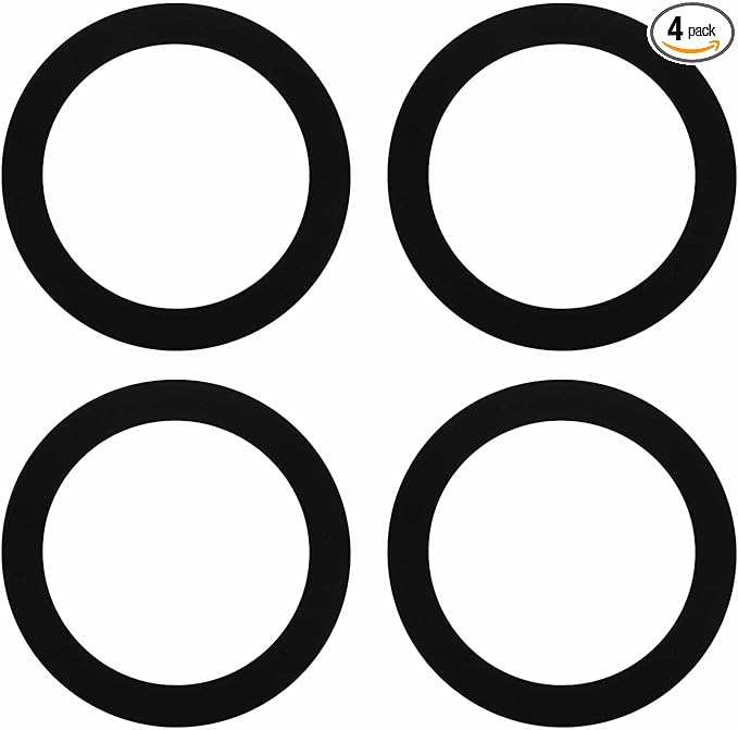 Kitchen Sink Drain Rubber Gasket for Insinkerator,Garbage Disposal Gasket Seal Ring Replacement Kit,FLG Putty Free Sink Seals,4 pcs
