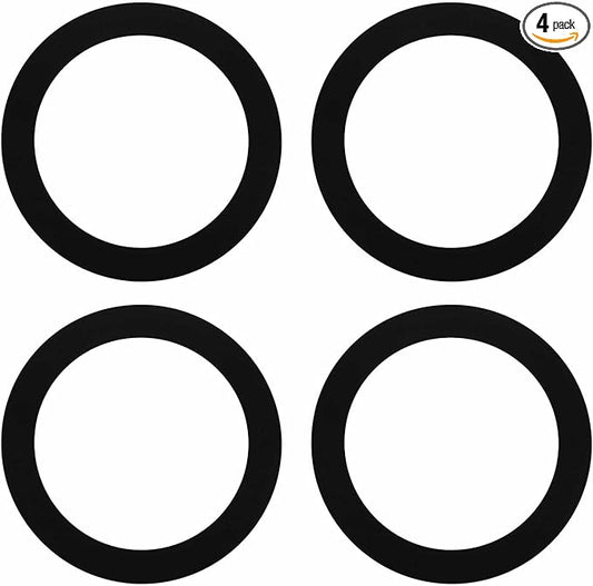 Kitchen Sink Drain Rubber Gasket for Insinkerator,Garbage Disposal Gasket Seal Ring Replacement Kit,FLG Putty Free Sink Seals,4 pcs