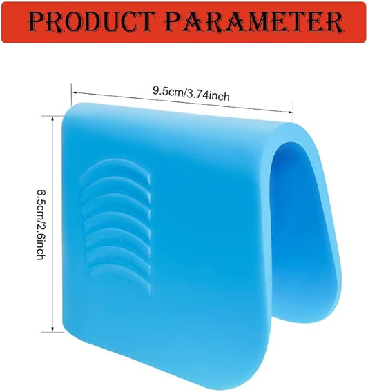 2 Pack Silicone Caulk Saver Seal Silicone Sealant Finishing Tool Tile Grout Caulking Tool Caulking Spatula Scraper Finisher for Acrylic Latex Caulk Siliconized Acrylic Water-Based Caulk