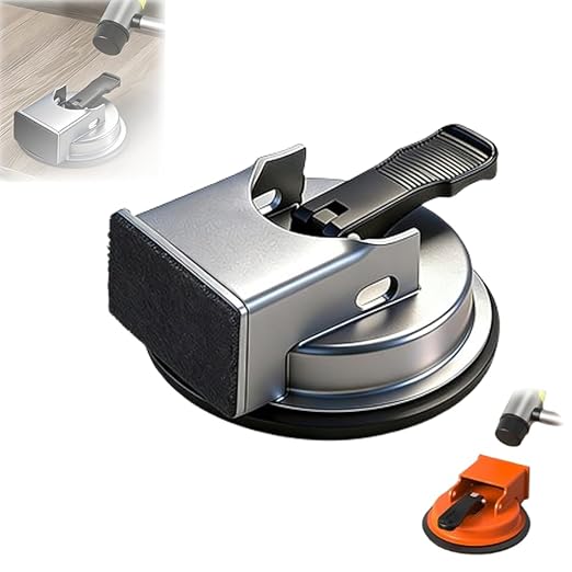 Floor Gap Fixer Tool, Heavy-Duty Laminate Floor Gap Repair Kit, Hardwood Floor Gap Filler, Vinyl Floor Scratch Repair Tool for Home Flooring Restoration (Silver)