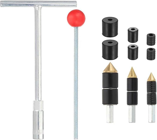 Pipe Water Stopper Kit, Hot Melt Water Stop Needles for Fast Water Leakage Fix Line Pipe Repairs, Stainless Steel Home Improvement Renovation Plumbing Tool for Plumber