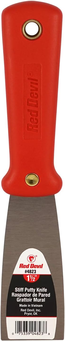 Red Devil 4823 1-1/2" Stiff Putty Knife