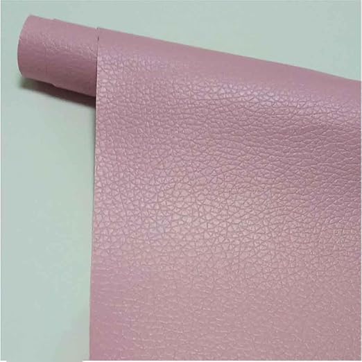 Leather Repair Patch,Self Adhesive Leather Repair Tape for Furniture,PU Leather Repair Kit for Car Seat, Couch, Sofa, Chair, (Pink,19X50 inch)