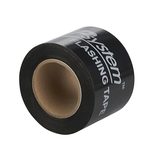 ZIP System Flashing Tape - Adhesive Flashing Tape - Advanced Acrylic Adhesive - Professional-Grade - Weather Protection - for Windows, Doors, & Rough Openings - 6" x 75' Roll