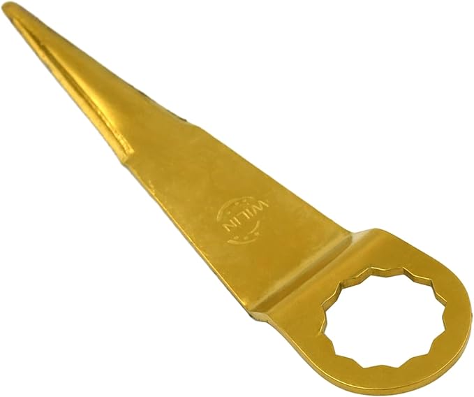 Jitterbug Windshield Removal Cold Knife Blades, 90mm (3.54") Titanium Coated Auto Glass Remover Blades for Car Truck Windscreen Sealant Adhesive Urethane Glue Removal (2-Pack)
