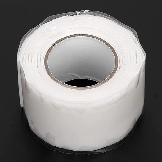 Tape, Pipe Repairing Supplies, Home Pipe & Pipeline Repairing Solution with Strong Stickiness for Quick Sealing, Suitable for PVC, PPR, Metal, Iron Casting, Hard Pl (White)