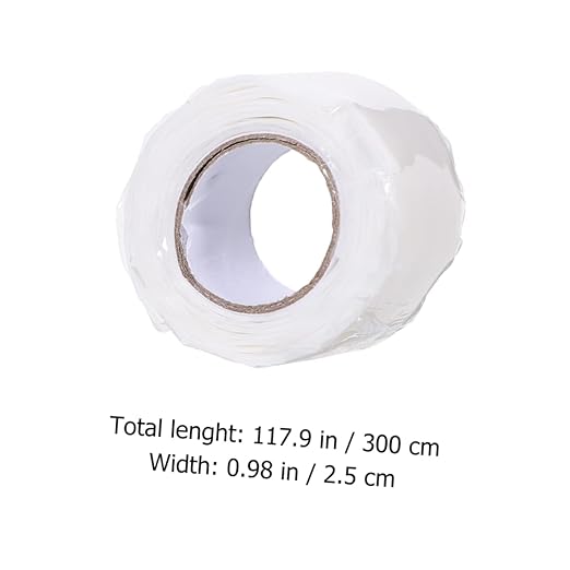 MAGICLULU Flexible Waterproof Rubberized Repair Tape Heavy Duty Sealant for Plumbing Outdoor Use and Leak Repairs 3 Meters for Pipes Buckets and Gaps