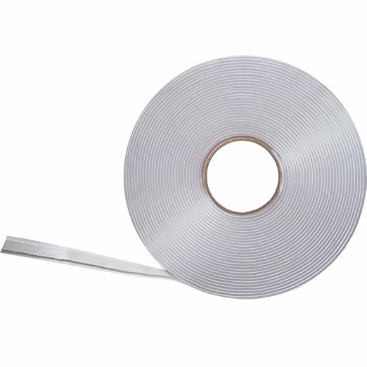 Butyl Seal Tape, Double Sided Leak Proof Waterproof Butyl Sealant Tape - 1/8" x 3/4" x 10' Repair Tape for RV, Trailer, Motorhome, Window, Vent Sealing, and Roof Patching