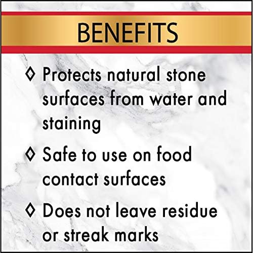 Stone Care International Granite Sealer and Protector - 24 Ounce - for Stone Countertop
