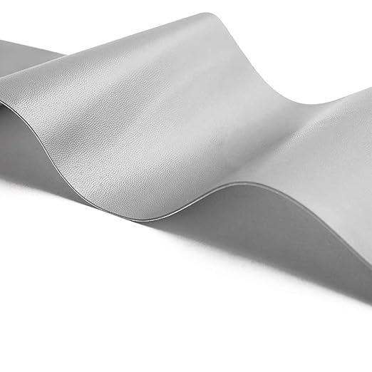 Leather Repair Patch Tape Light Gray 3 x 60 inch Self Adhesive Leather Repair Tape for Furniture, Car Seats, Couch, Sofa, Office Chair, Vinyl Repair Kit