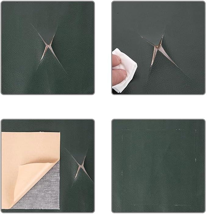 20x54 Inches Leather Repair Patch Self Adhesive, Leather Patch Tape for Furniture, Adhesive Leather Tape for Car Seat Repair, Leather Couch Repair Patch Kit