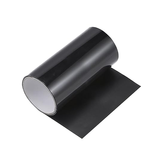 HARFINGTON Waterproof Patch Seal Tape 8" x5' Leak Repair Tape for Plastic Bucket/Basin Hoses Duct Pipes, Black