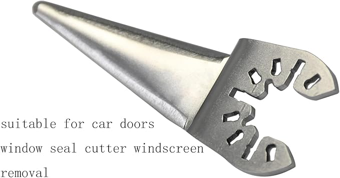 Power Caulking Scraper Oscillating Multi Tool 50mm 1.96" Cold Knife Blade for Removing Sealants Cutting Soft Expansion Joints Window Putty Sealant