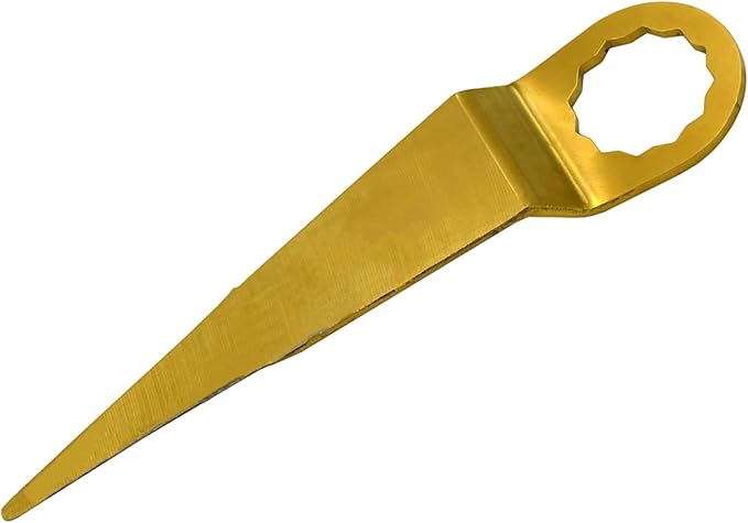 Jitterbug Windshield Removal Cold Knife Blades, 90mm (3.54") Titanium Coated Auto Glass Remover Blades for Car Truck Windscreen Sealant Adhesive Urethane Glue Removal (2-Pack)