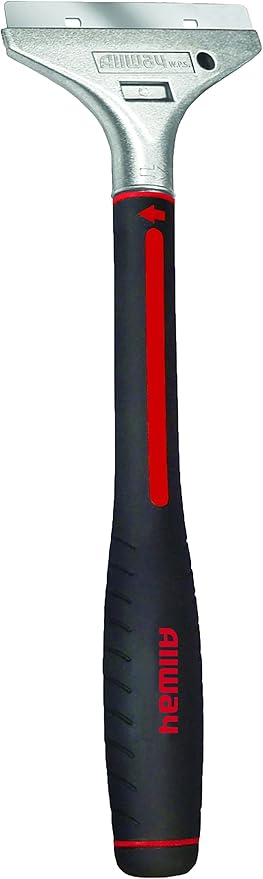 ALLWAY WPS Aluminum-Headed Multi-Purpose Wall Scraper and Stripper with 4" Blade and 12" Handle