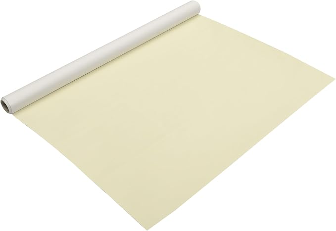 Self Adhesive Leather Repair Patch Strong Stickiness 19.6"x39" Leather Repair Tape PVC Faux Leather Beige Yellow 1 Pcs