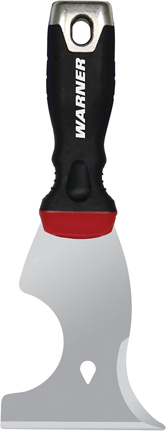 8-IN-1 Warner 90173 ProGrip 8-IN-1 Glazier Knife with Hammer Cap