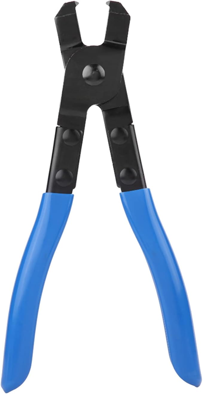 Clamp Pliers, Carbon Steel Universal Ear Type CV Boot Clamp Plier Professional Ear CV Joint Boot Clamps Band Tool Kit Auto Repair Tool Suitable for All Earless Type CVJ Boot Clamps
