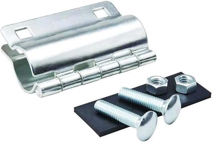 Thrifco 4400294 1-1/2 Galvanized Steel Pipe Repair Clamp