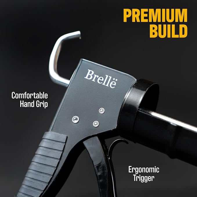 Caulk Gun - Durable Hand Caulking Guns - Versatile Caulking Guns - Caulk Tools for Caulking - Ergonomic Caulking Tool - Caulking Gun by Brelle